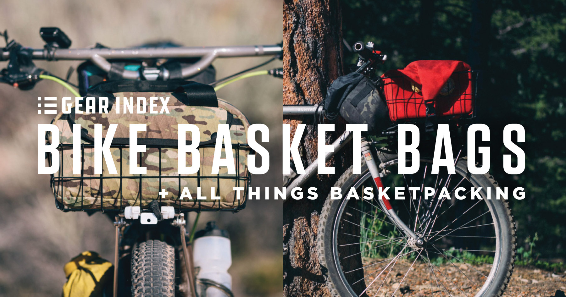 Bike Basket Bags list and basketpacking guide