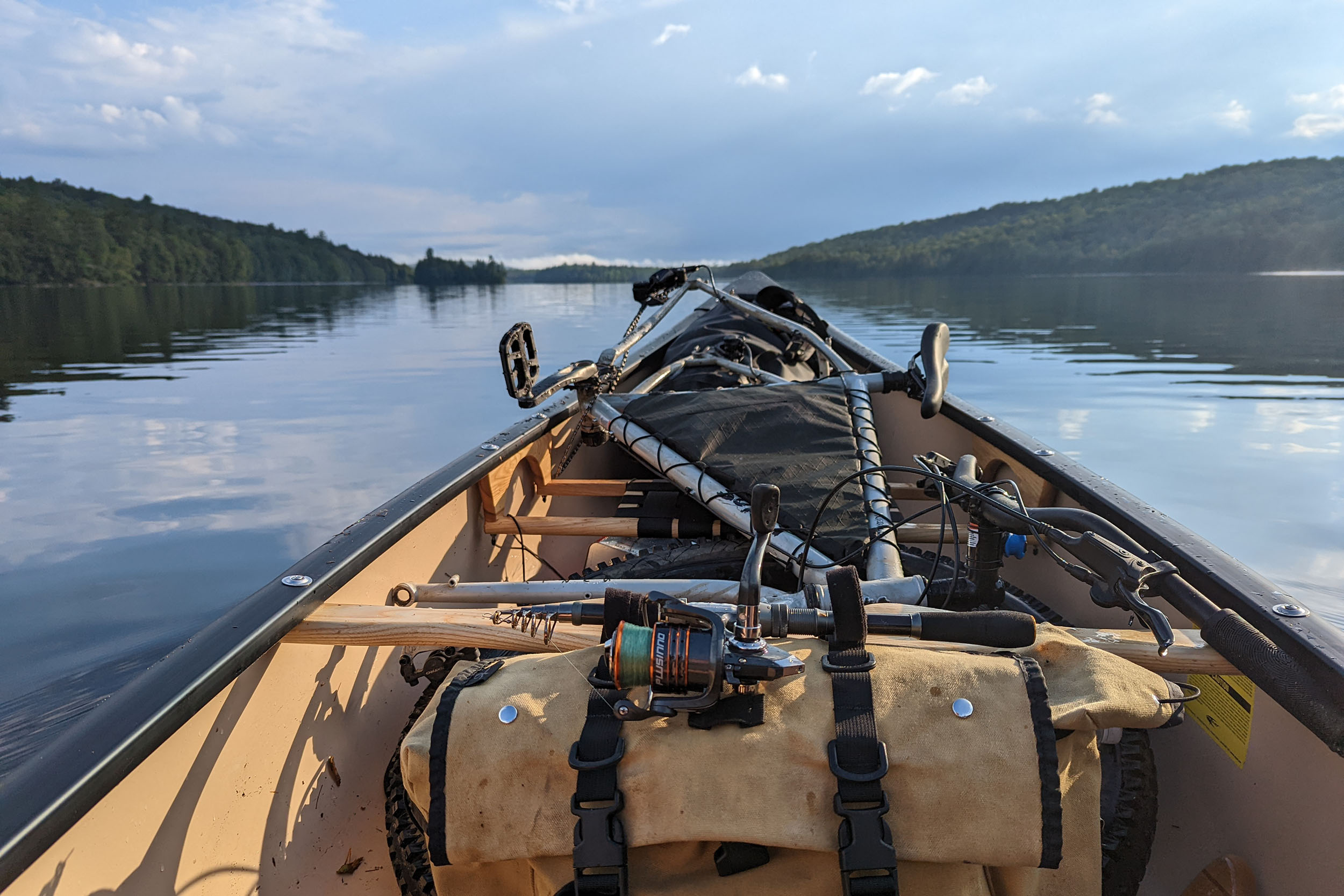 Eastern Divide Trail and NFCT by Bike and Canoe 