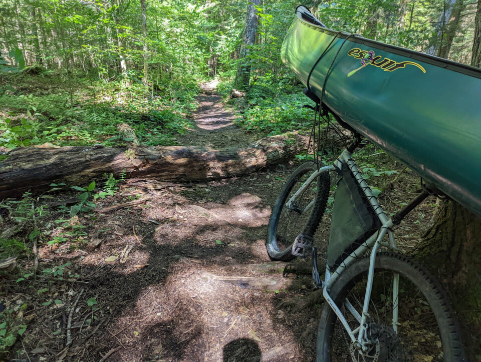 Bike Canoe Eastern Divide Trail and NFCT