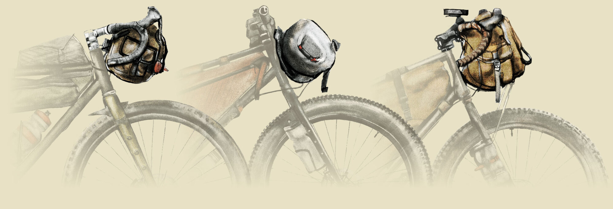 diy bikepacking handlebar bag