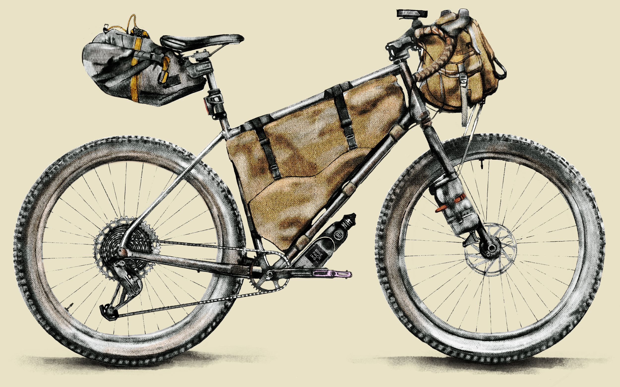 Bikepacking Setups, Divide Riding
