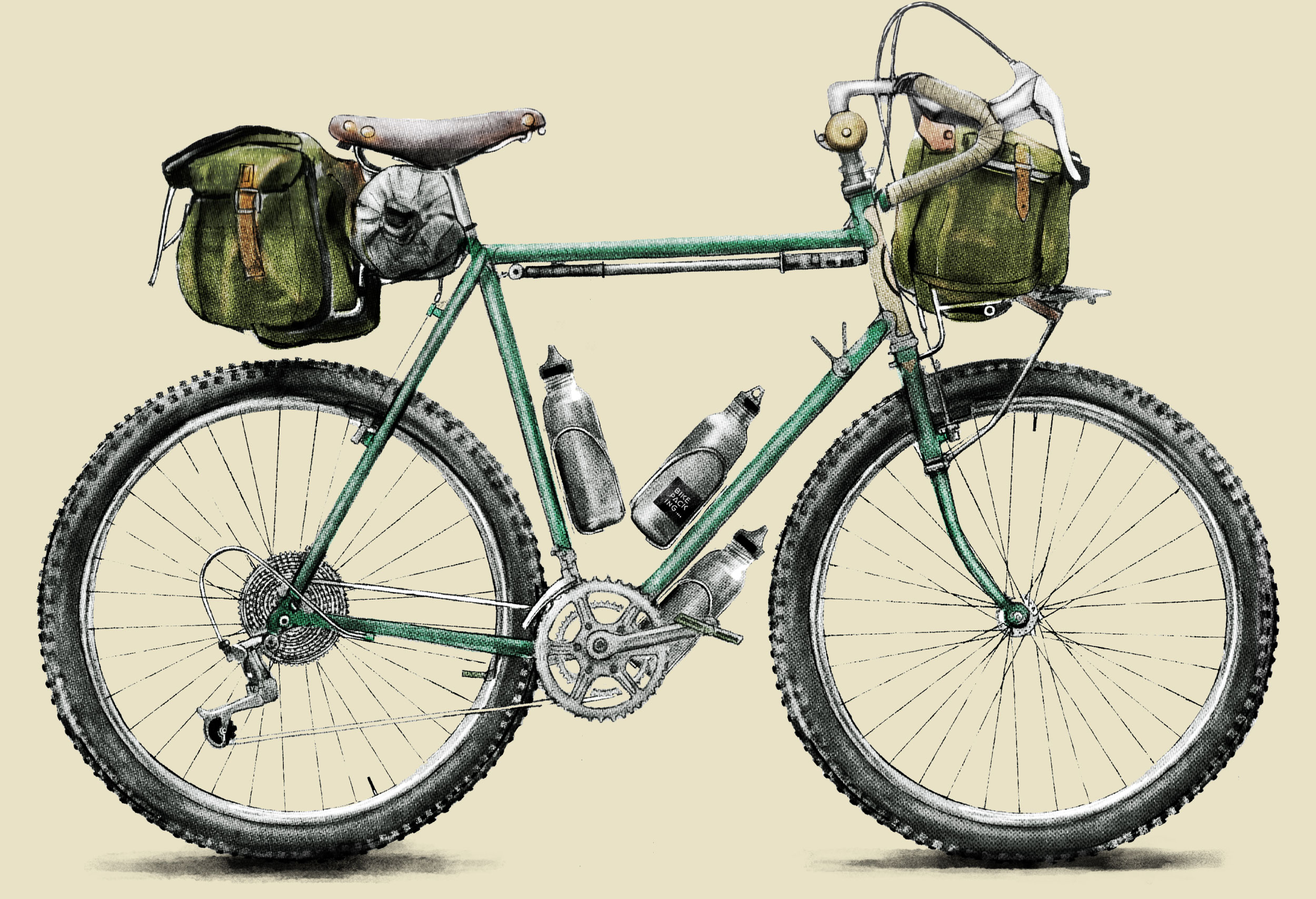 Bikepacking Setups, Neo Retro