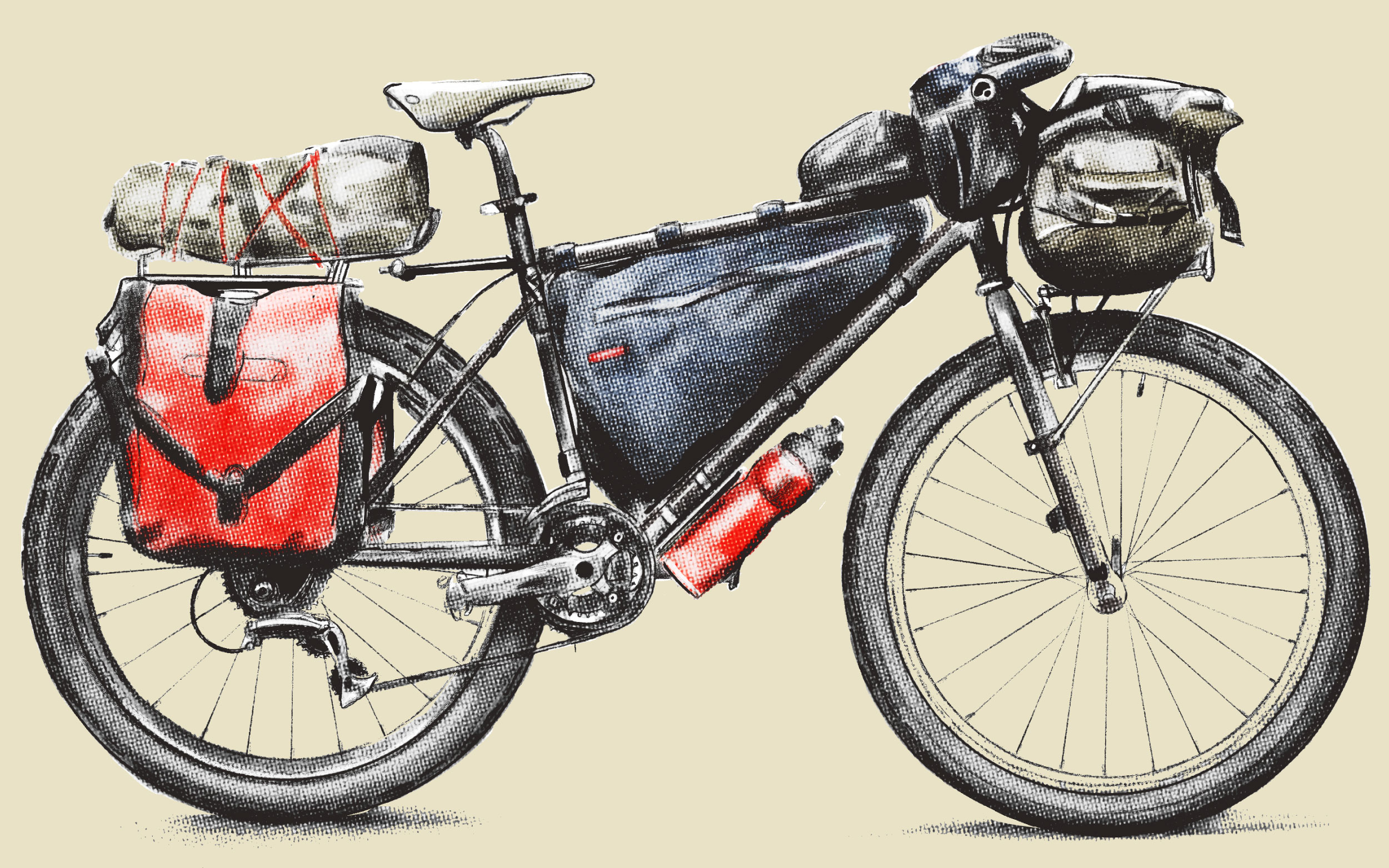 Bikepacking Setups Old Mountain bIke