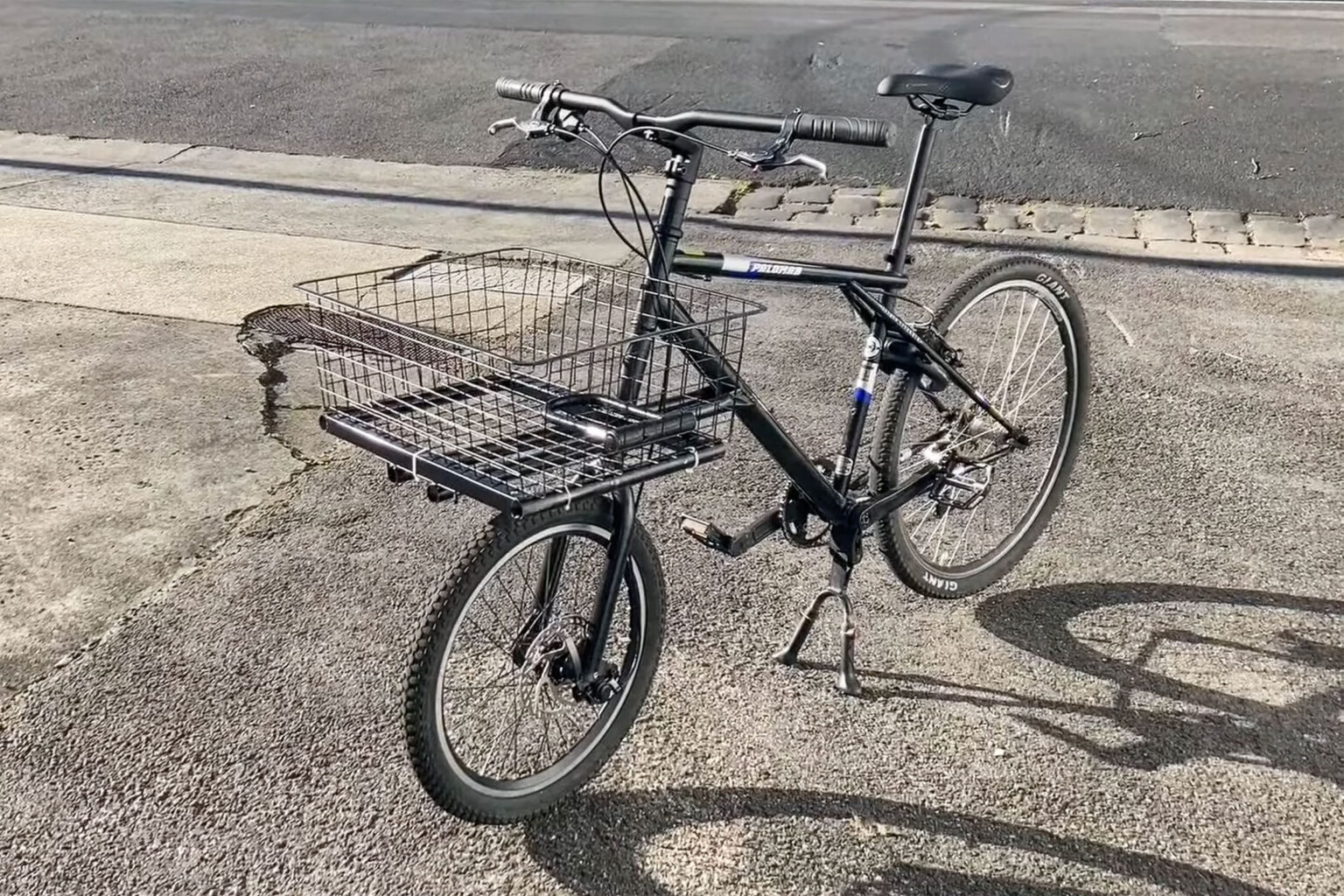 homemade cargo bike