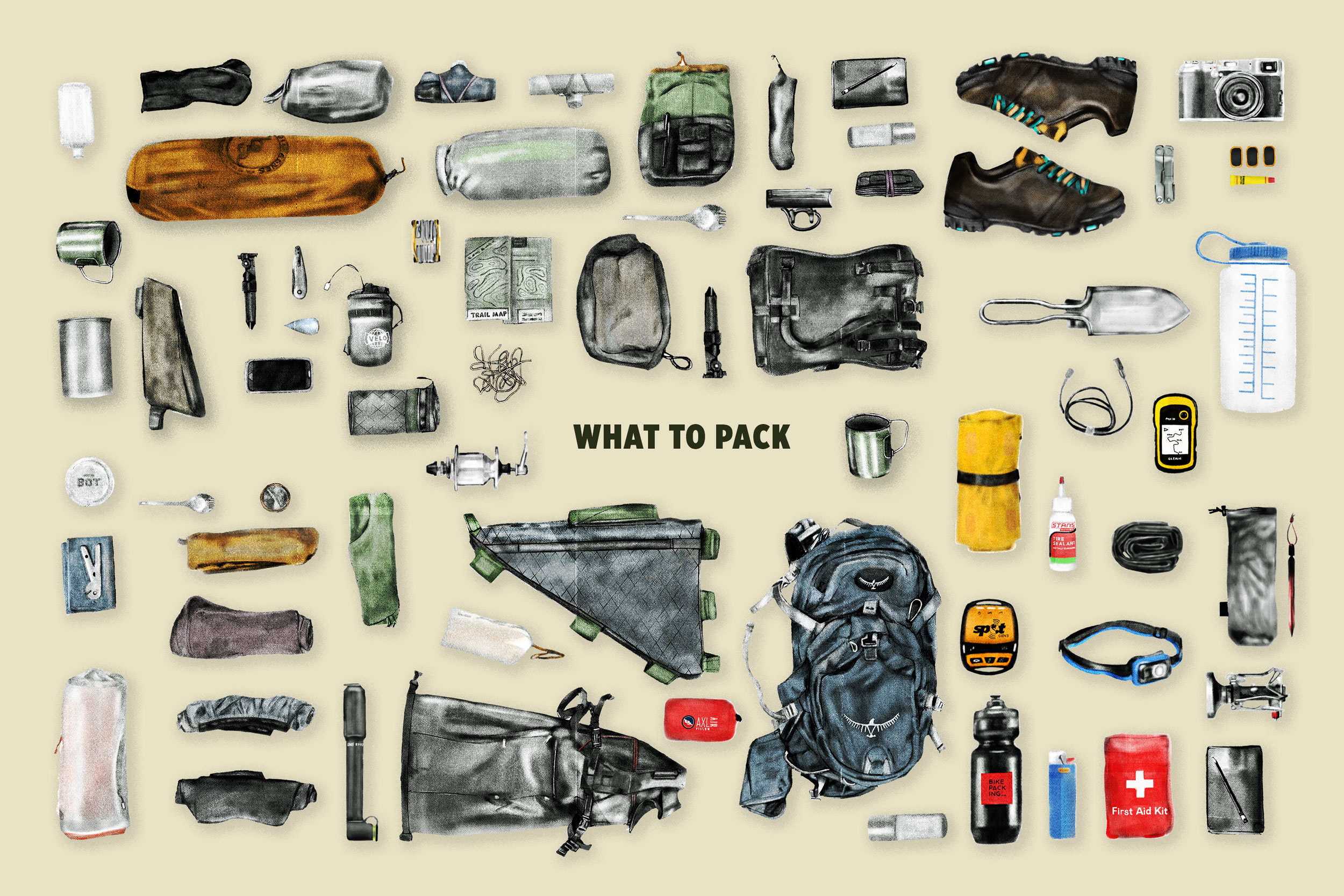 What to Pack - Bikepacking 101 