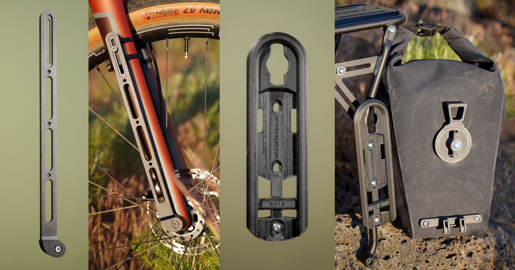 OLD MAN MOUNTAIN 荷台 Universal bikepacking: Old Man Mountain Racks extensively