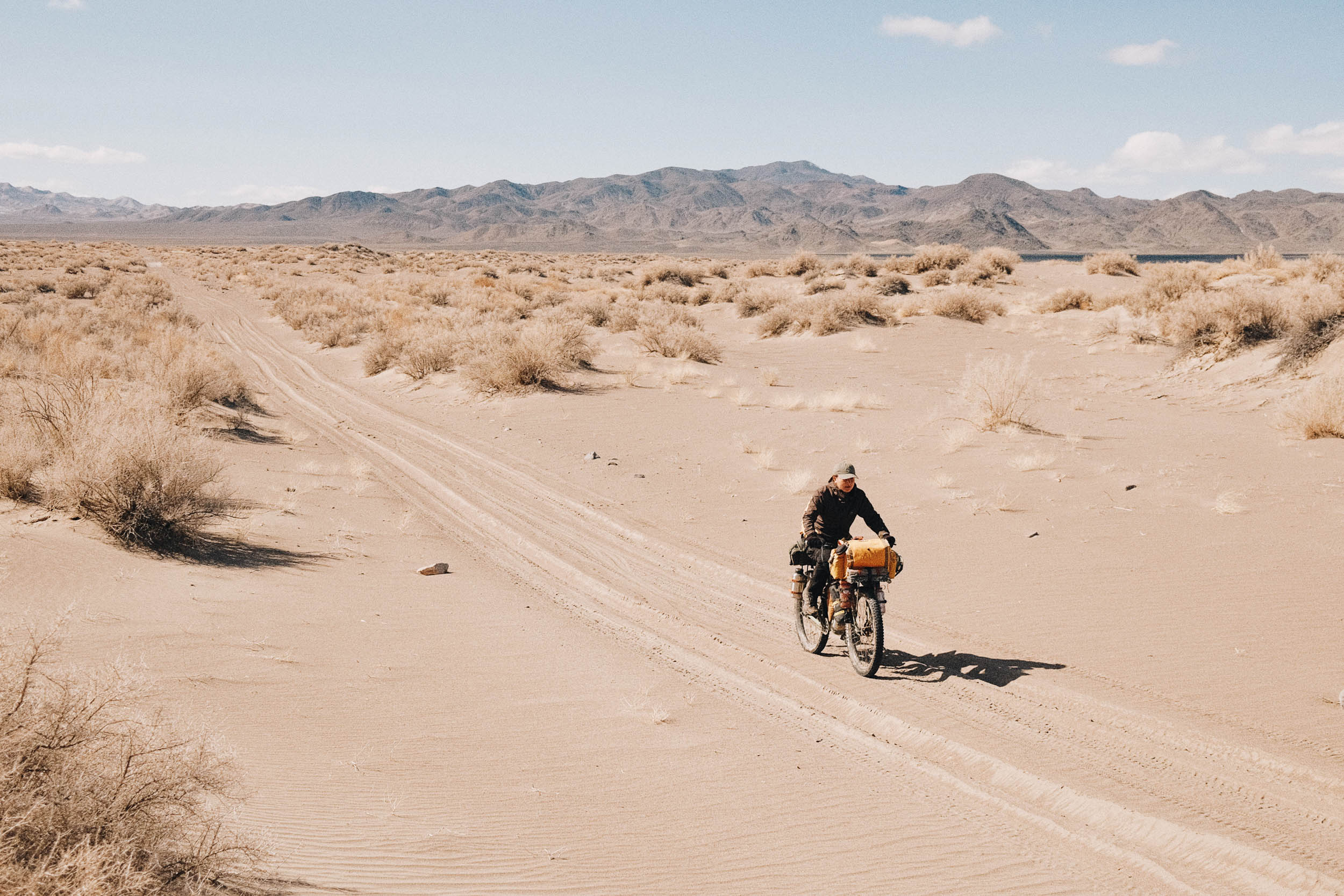 Cycling to Argentina Episode 10, Bikepacking Nevada desert