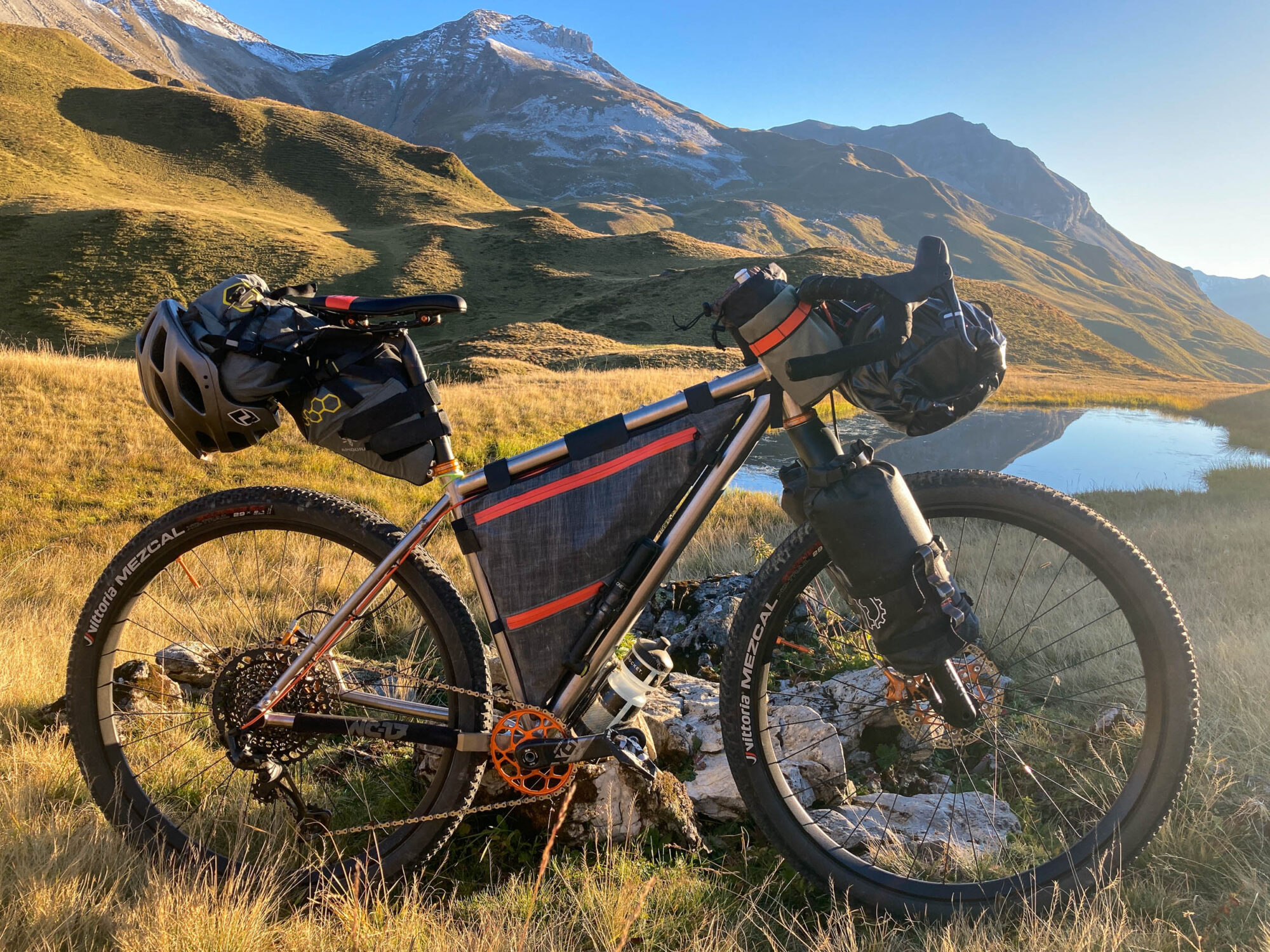 Reader Riding Rocket Reader's Rig: Juraj's Custom Rocket Titanium - BIKEPACKING.com