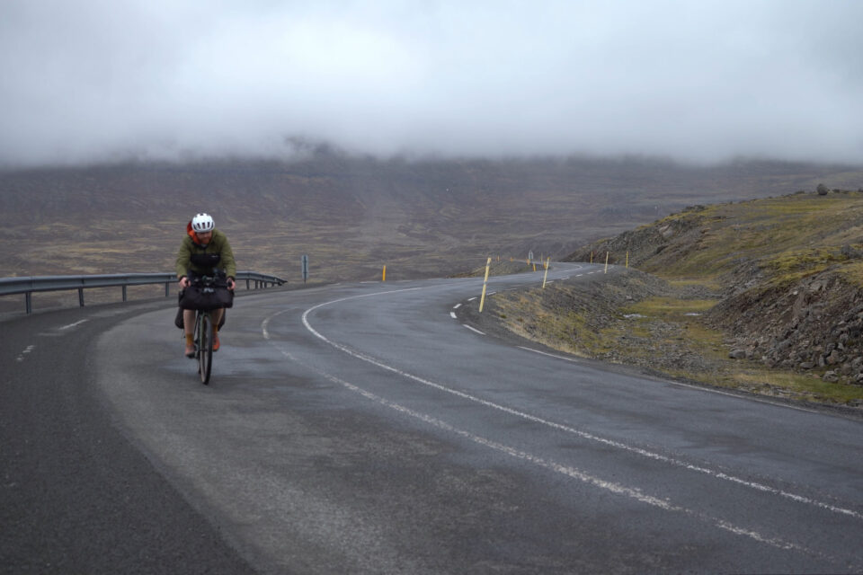 bikepacking Iceland alone