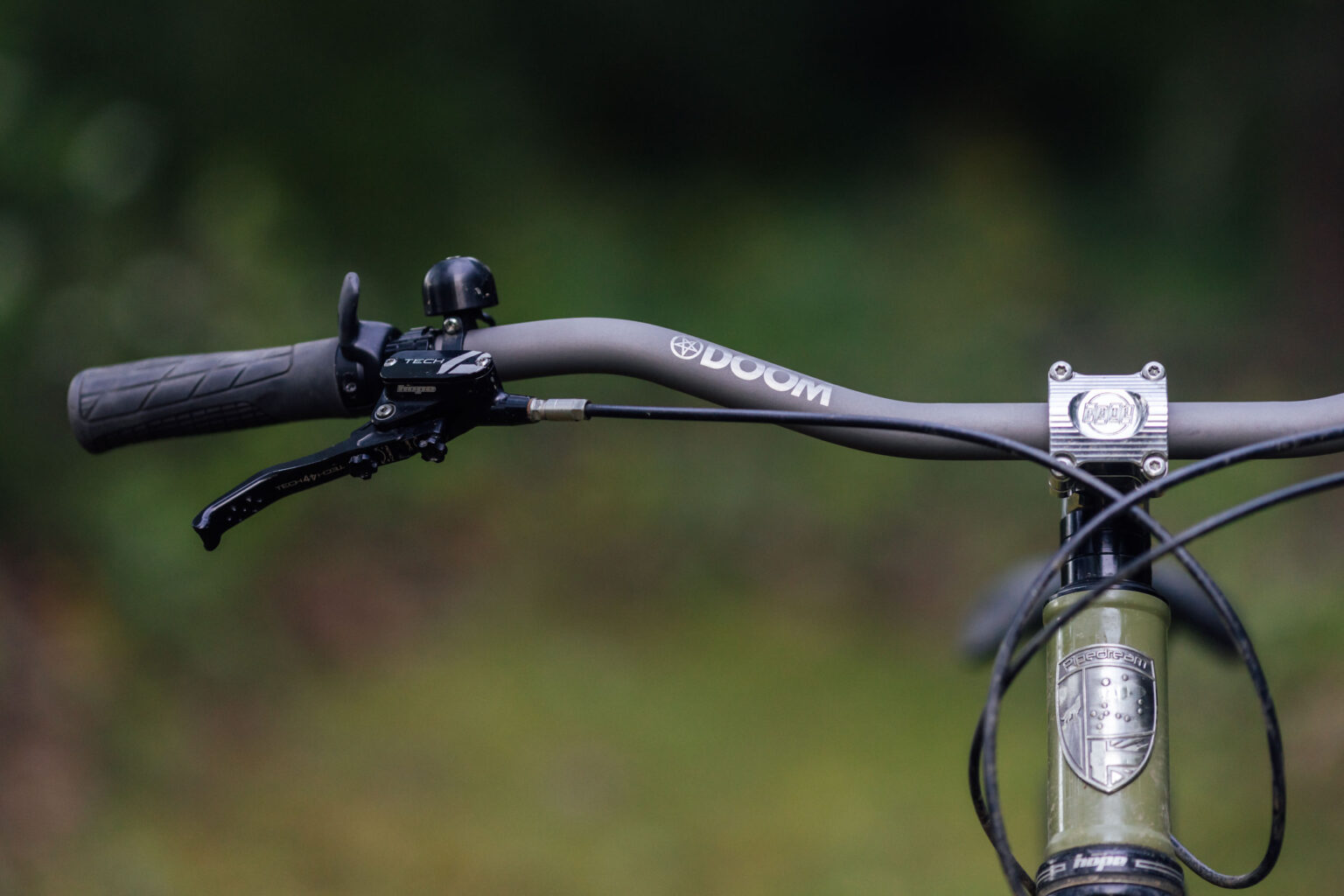 Doom Bikepacker's Delight Review Steel vs. Titanium Handlebars