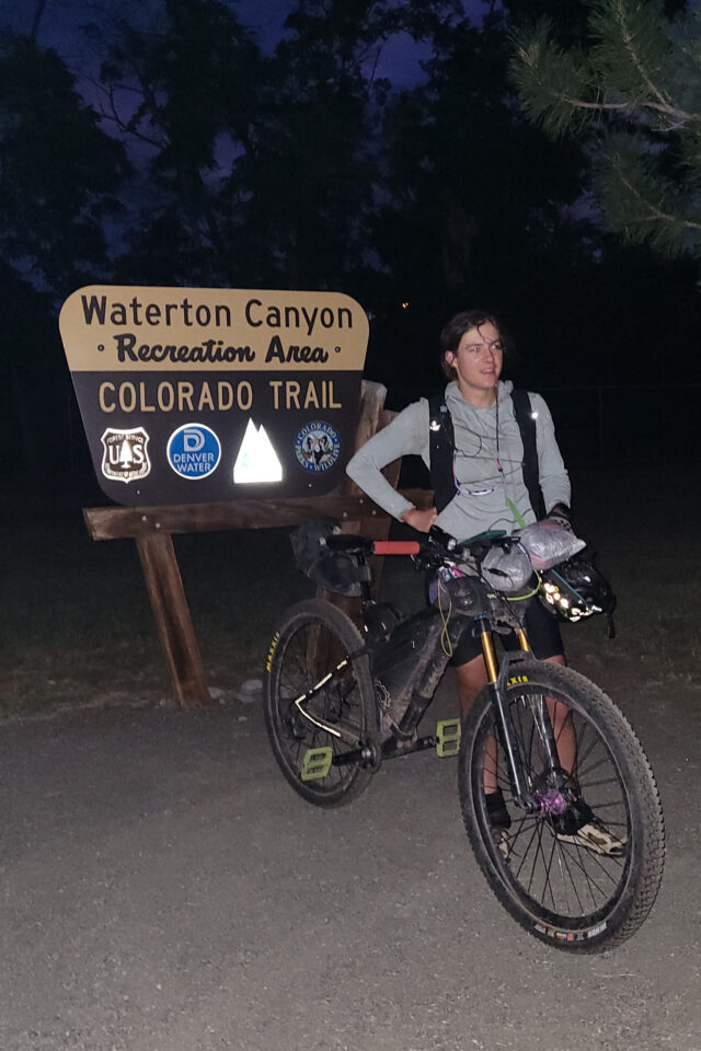 Katya Rakhmatulina, 2023 Colorado Trail Race Record