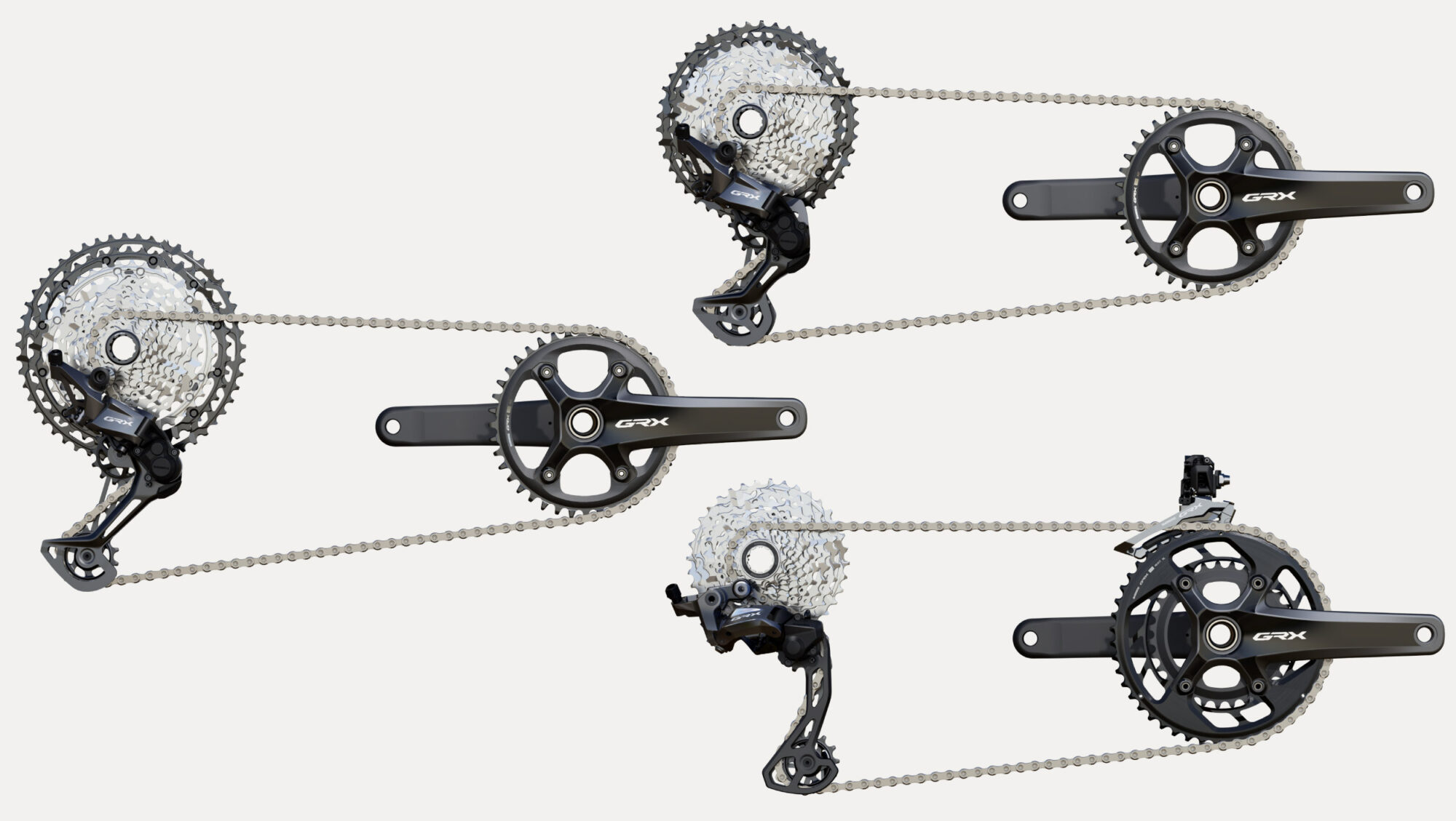 Shimano GRX 12-speed Groupsets