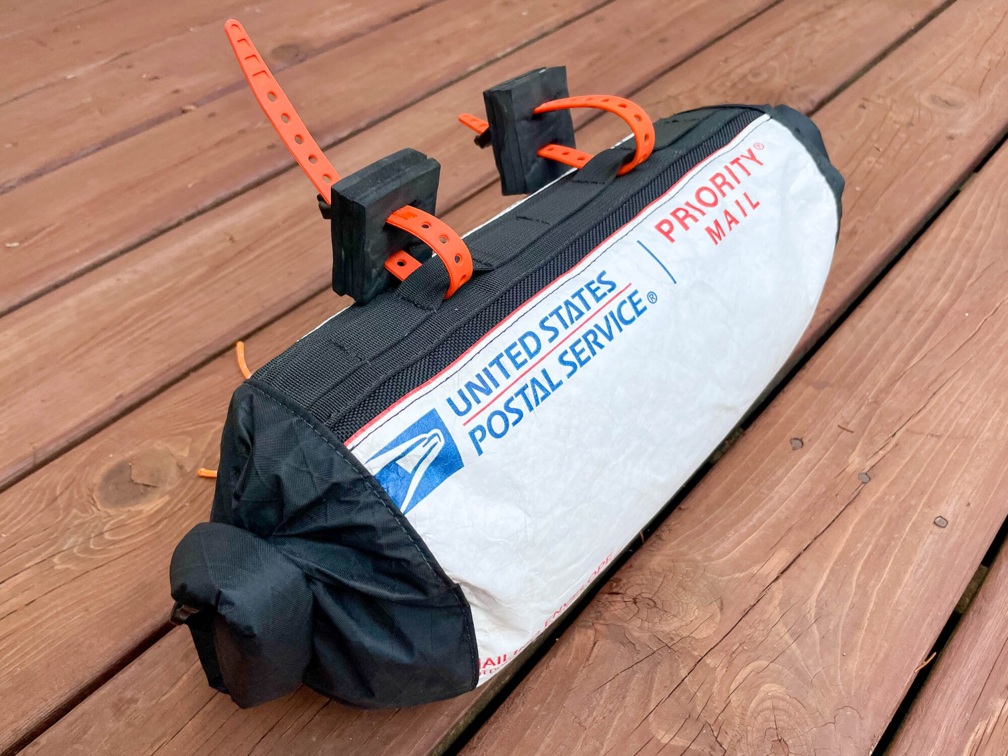 USPS Mailer Bikepacking Bags