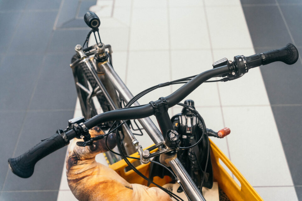 Drust Cycles Pinion Dogpacker, Drust Cargo Bike, Bespoked 2023