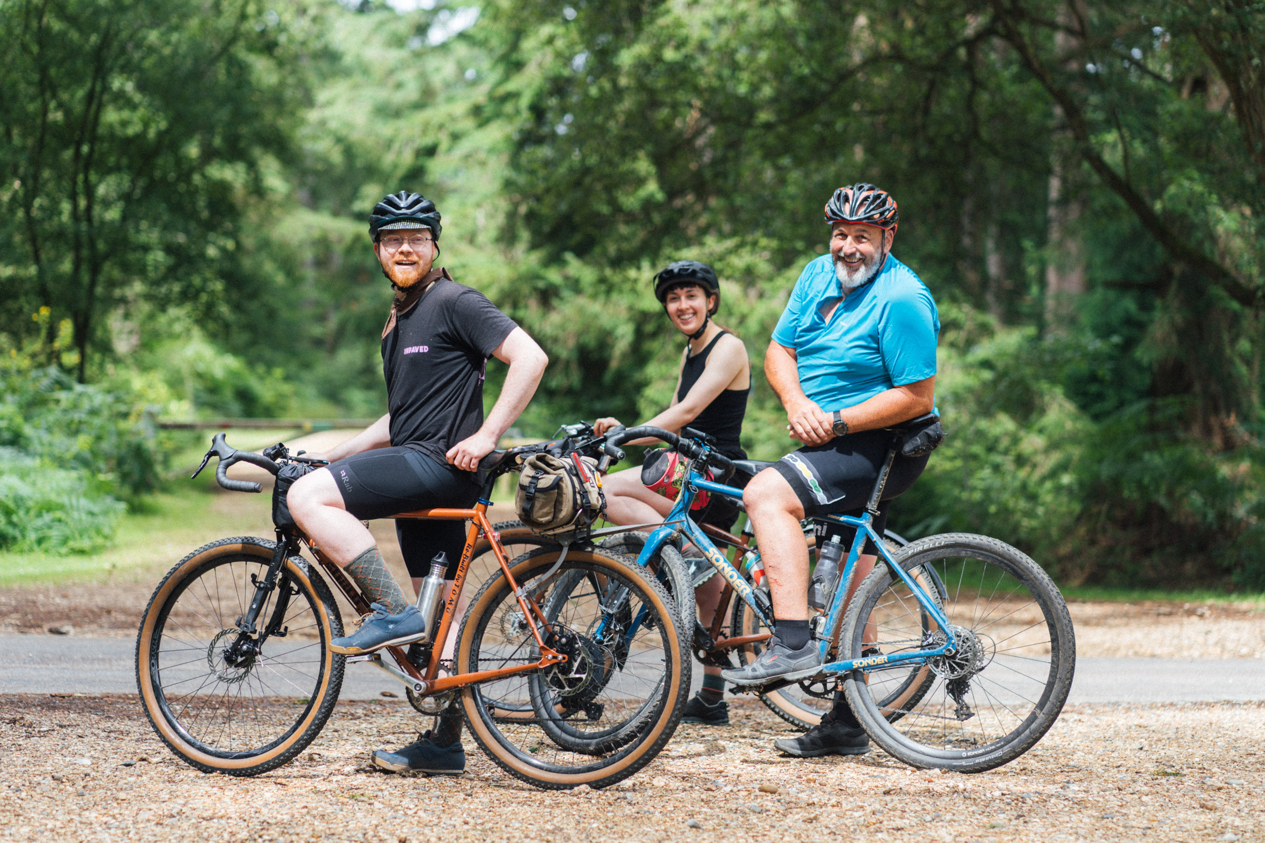 The Woods Cyclery Shop Visit and Campout BIKEPACKING