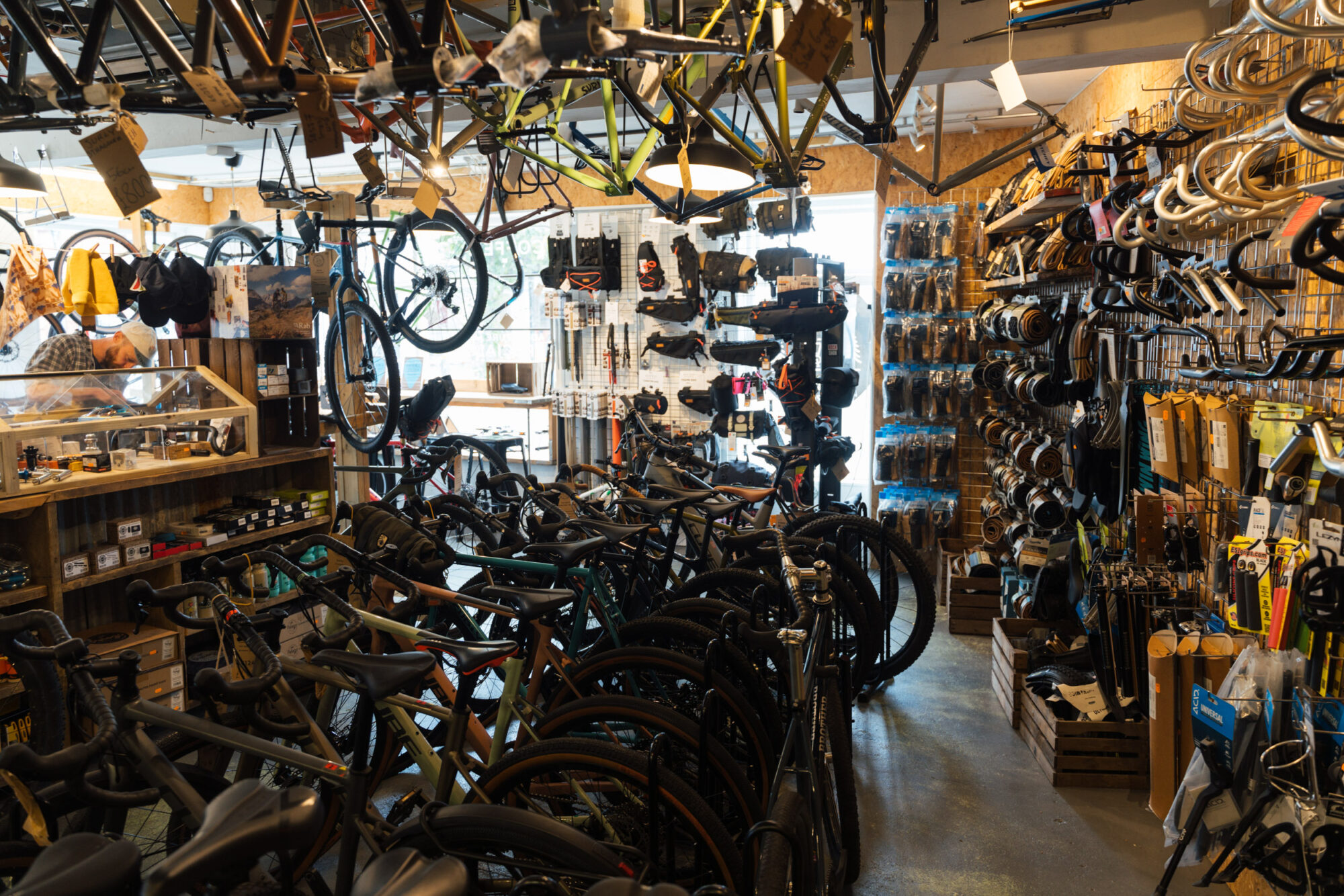 Woods Cyclery Shop Visit