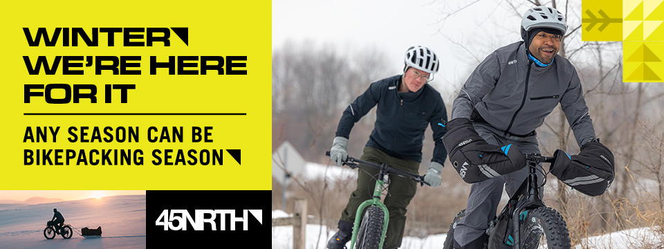 winter bikepacking