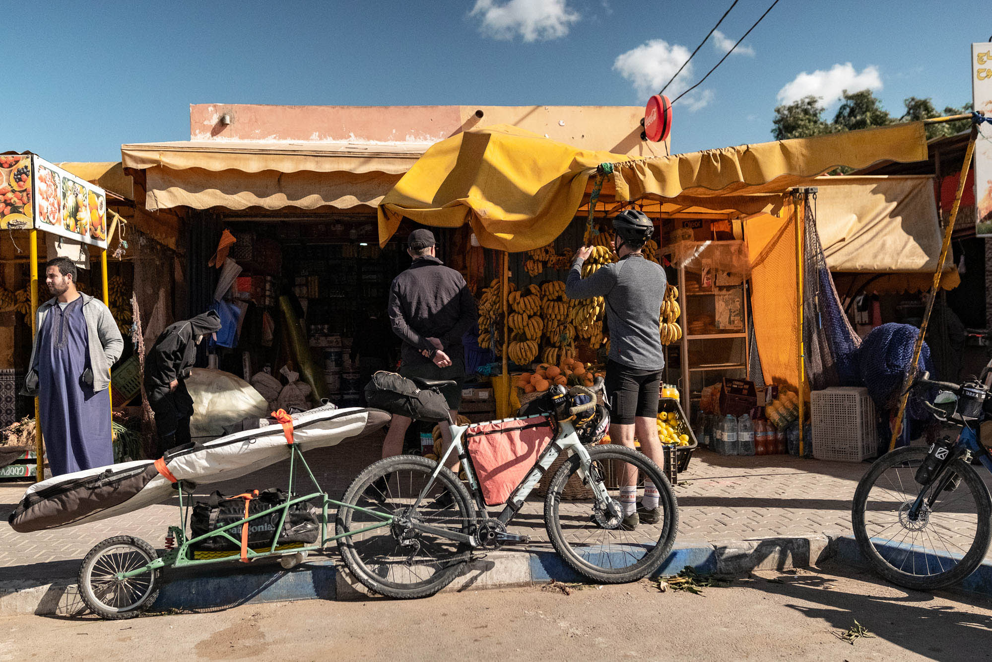 Tarka in Search of Surf, Bikepacking Morocco