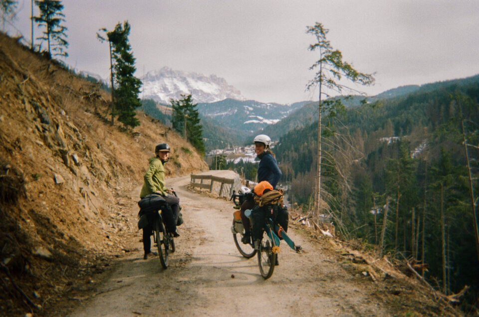 Ride to Ski, Bikepacking and Ski Touring the Dolomites