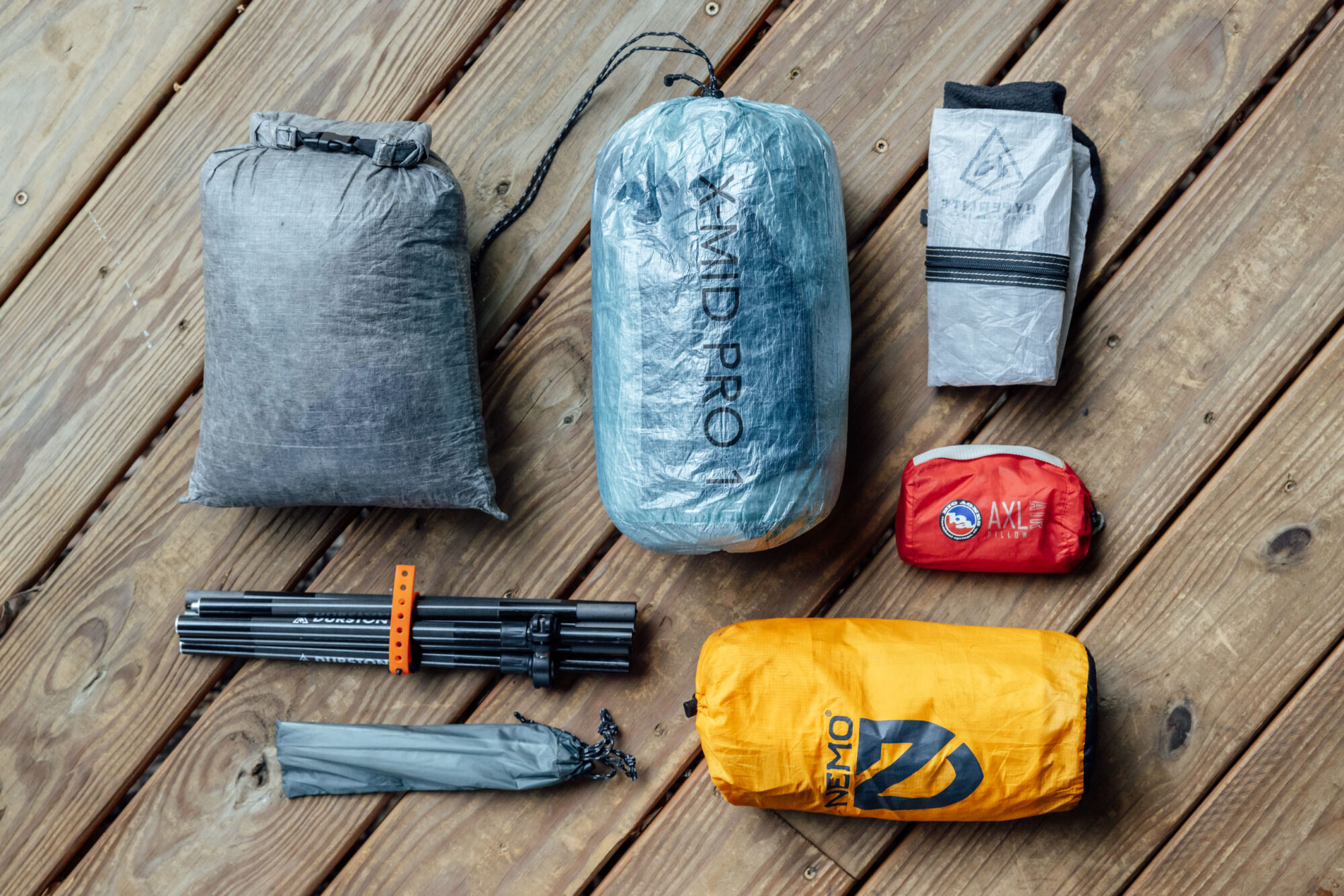 Ultralight bikepacking gear list for cold weather