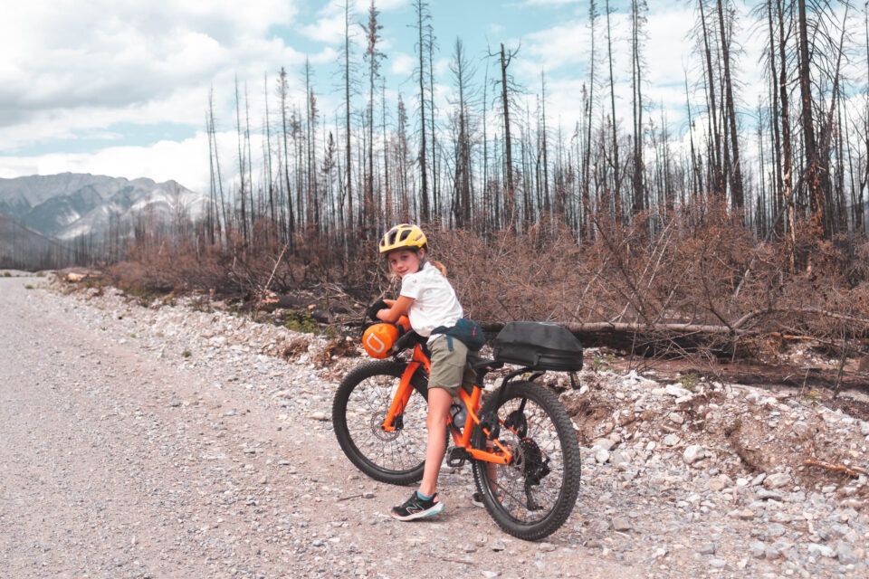 In Admiration of Hazel and Margo, Family Bikepacking