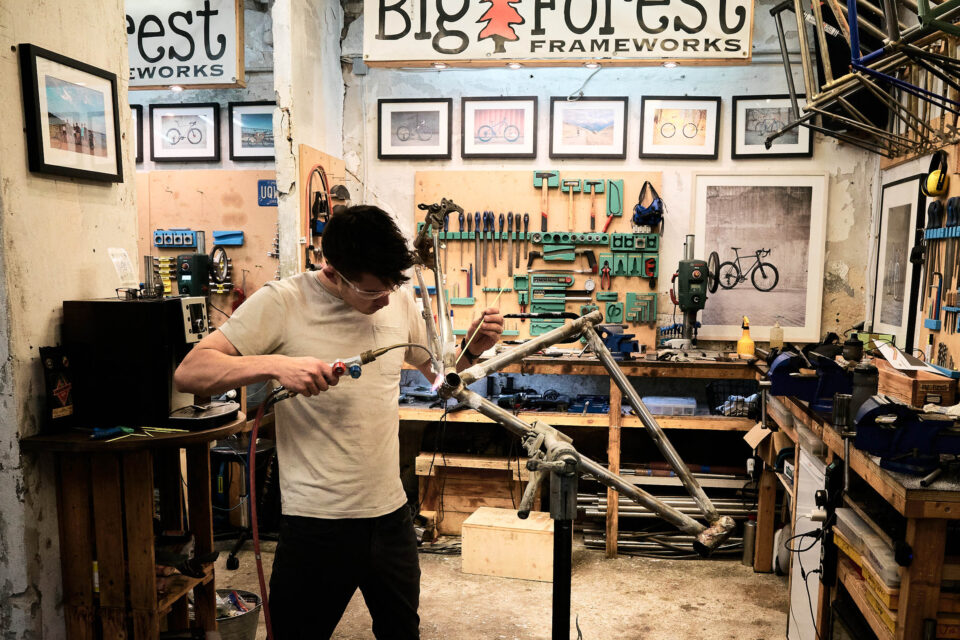 It Takes a Village: Building a Rohloff ATB at Big Forest Frameworks