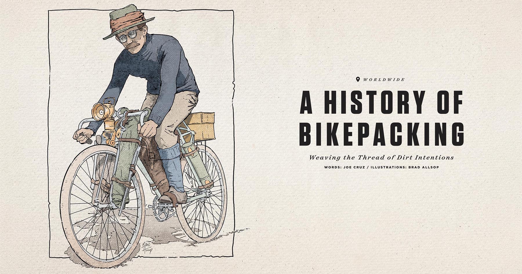 A History of Bikepacking