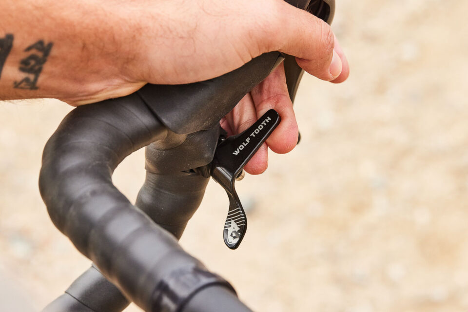 The Wolf Tooth ReMote Drop Bar Lever Just Landed