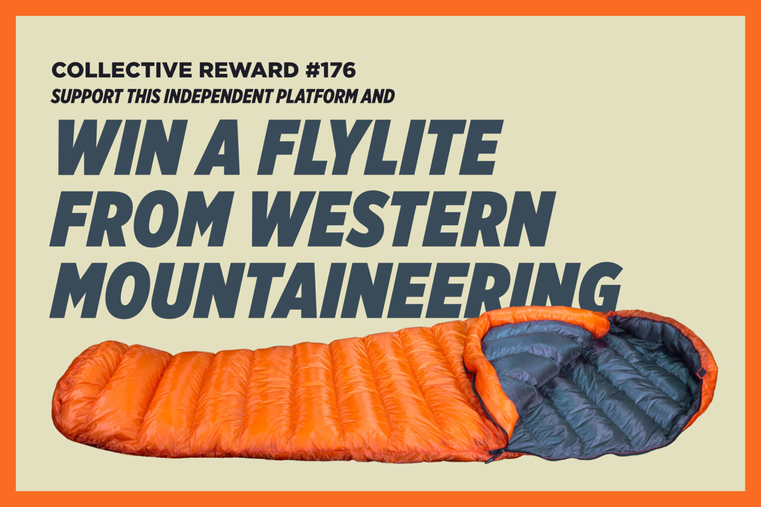 Western Mountaineering FlyLite Sleeping Bag Giveaway - BIKEPACKING.com