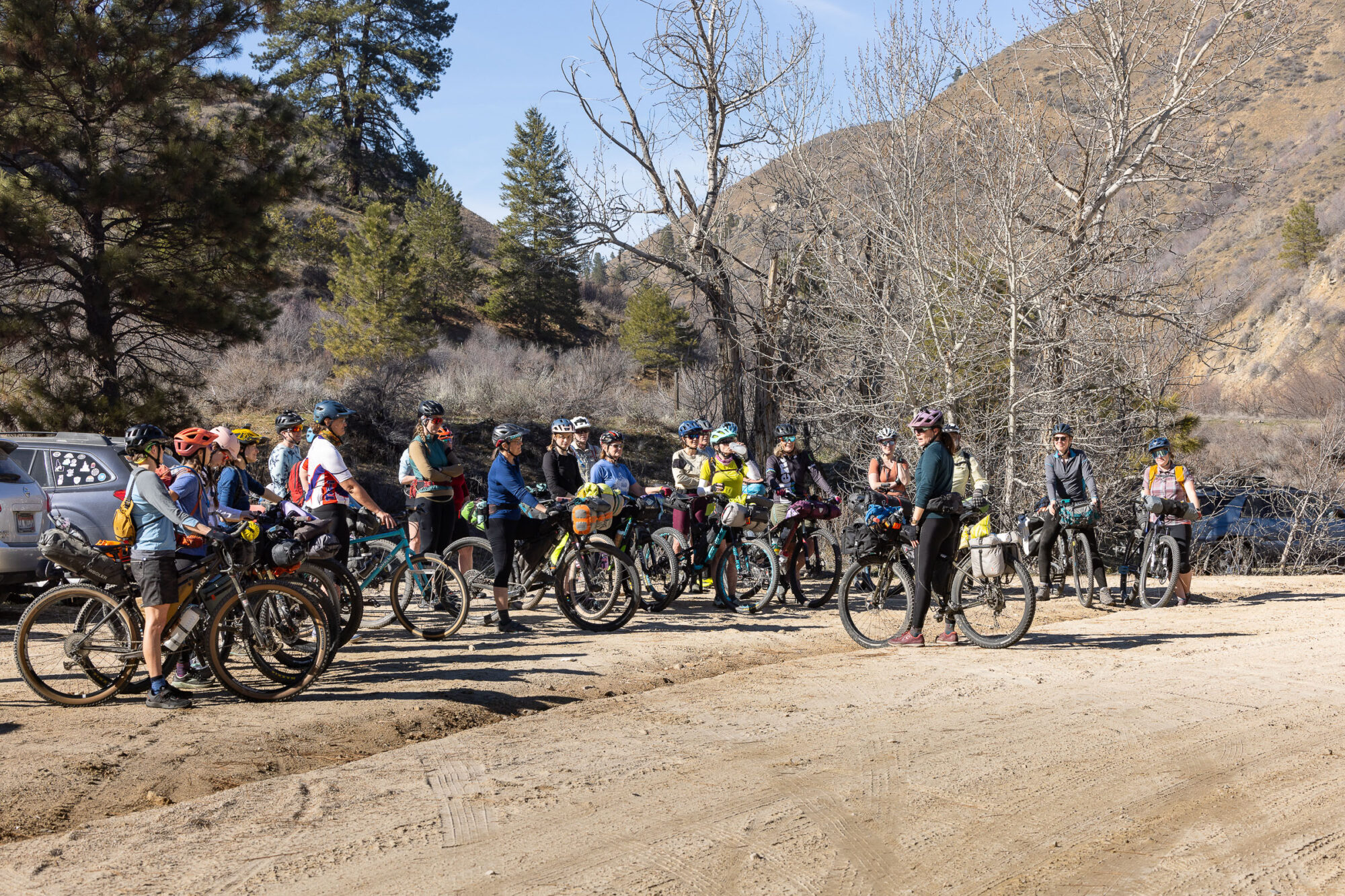 2024 Idaho Womens Bikepacking Loftus Hot Spring