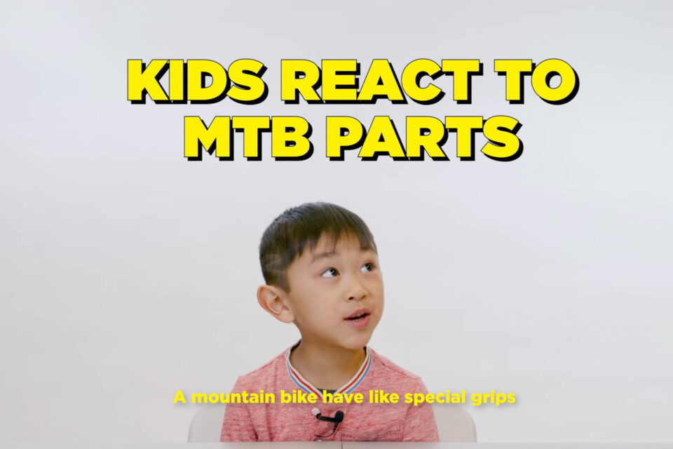Kids React to Mountain Bike Parts (Video)