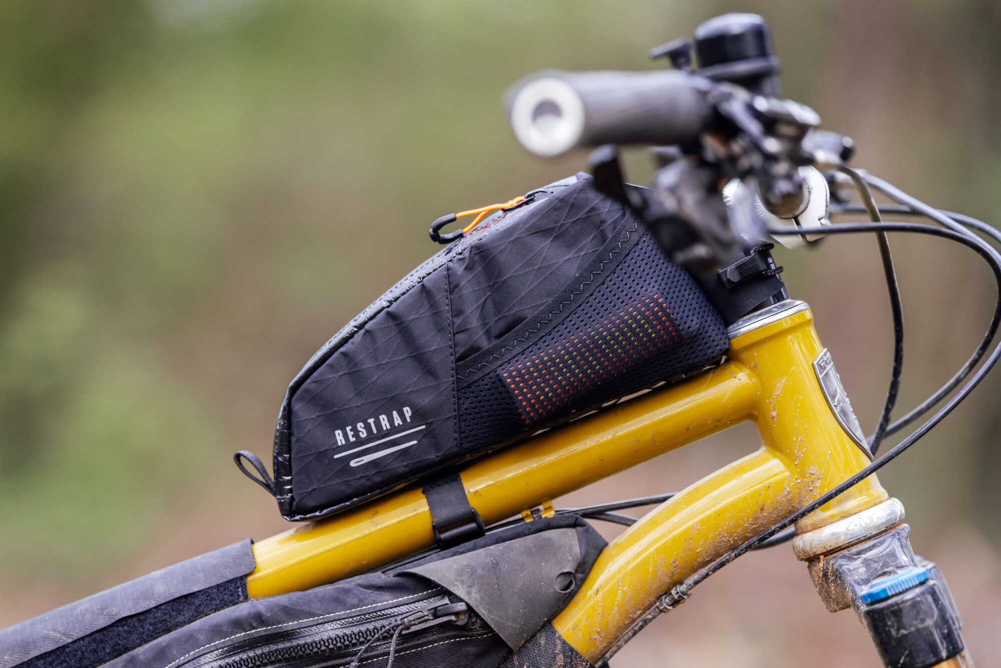 Restrap Race Top Tube Bag Review: Short and Sweet - BIKEPACKING.com