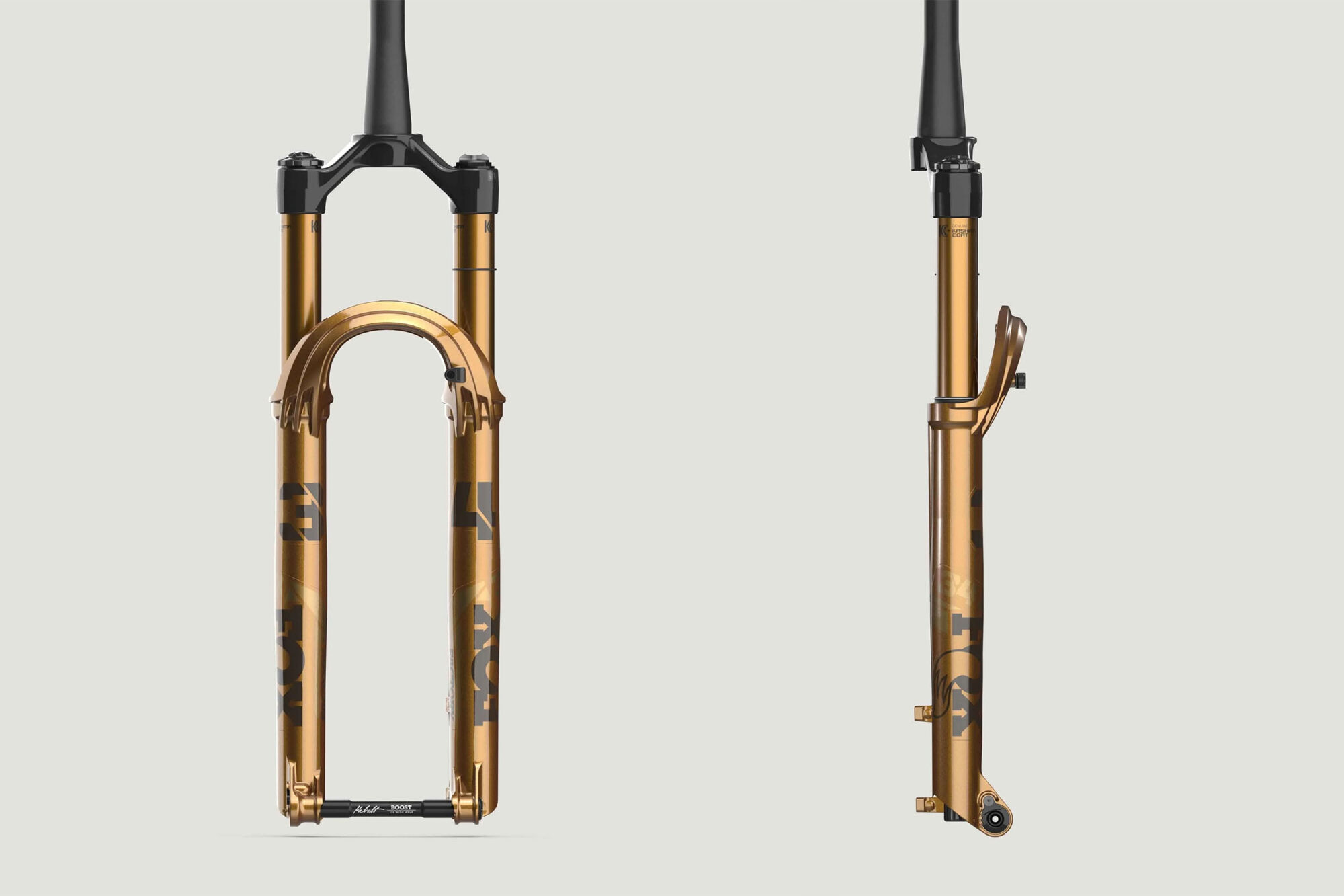 fox podium gold forks