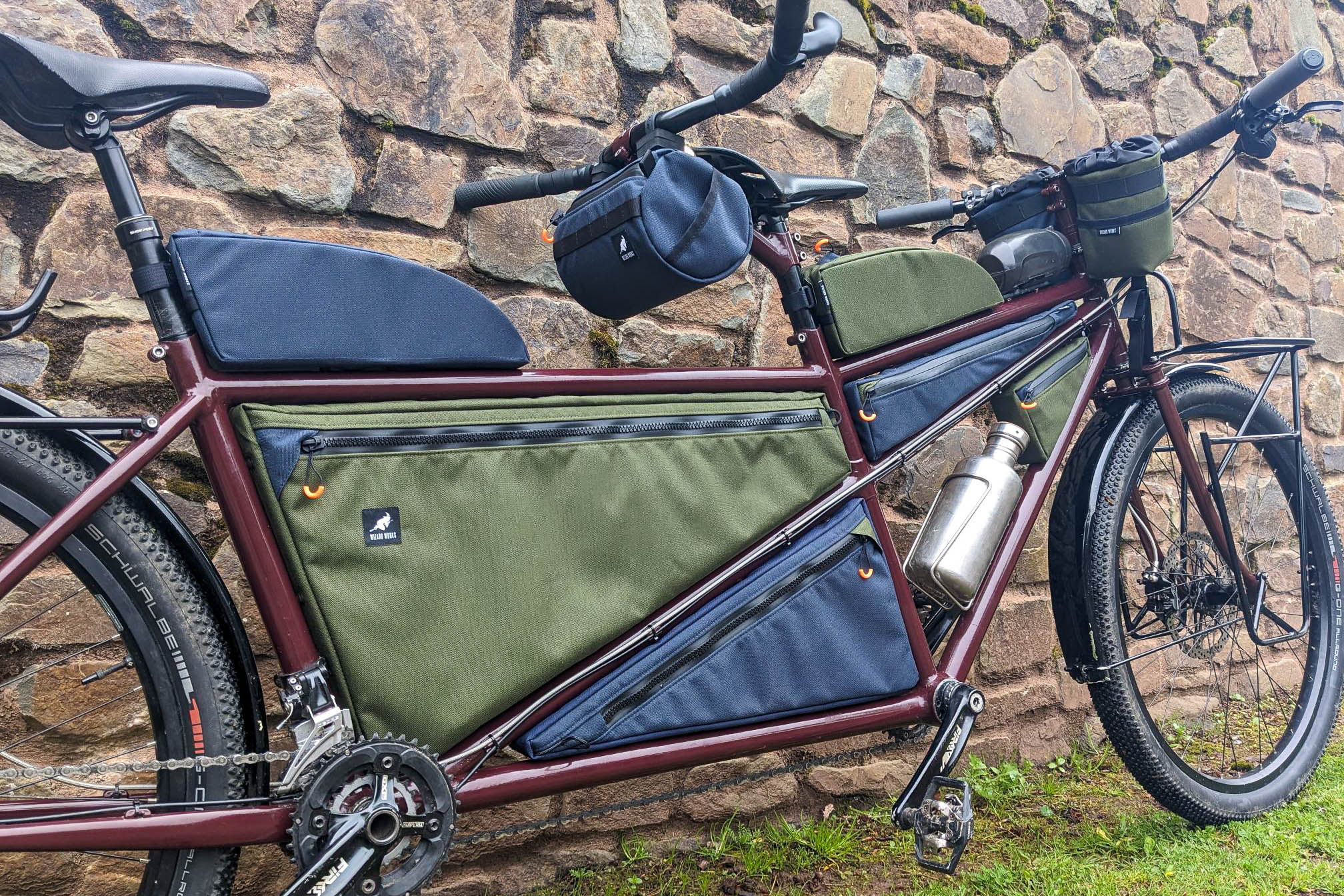 Reader s Rig Naomi and Matt s Custom Clandestine Tandem BIKEPACKING