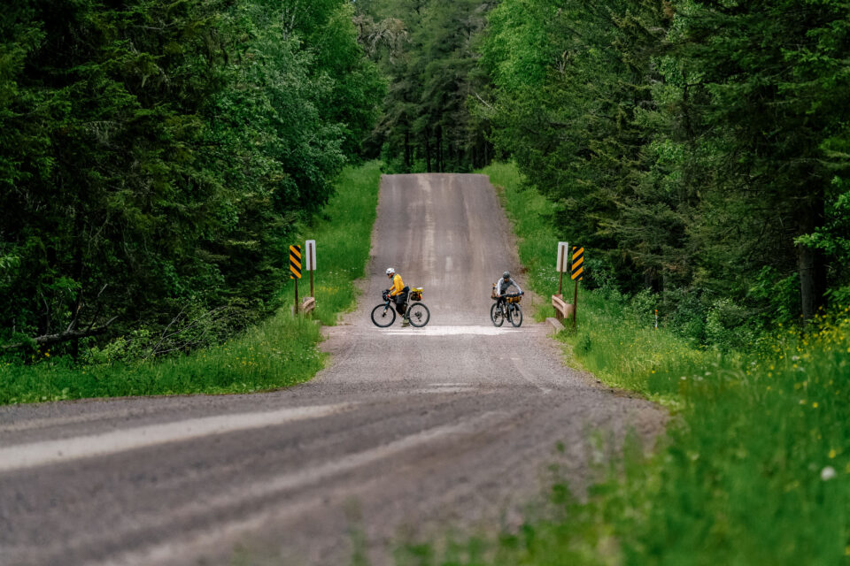 Bikepacking Rigs Straddle and Paddle