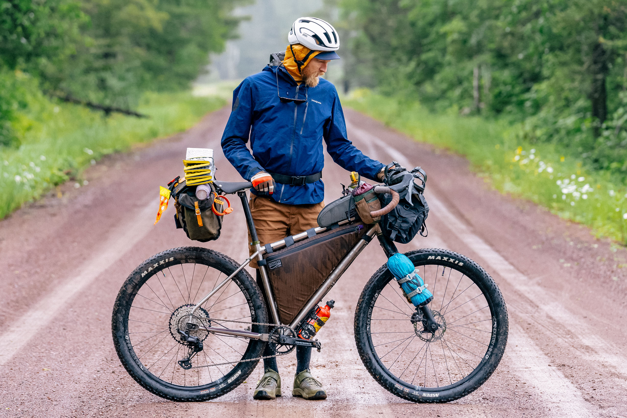 Bikepacking Rigs Straddle and Paddle