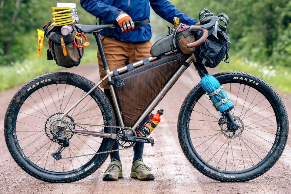 Bikepacking Rigs Straddle and Paddle