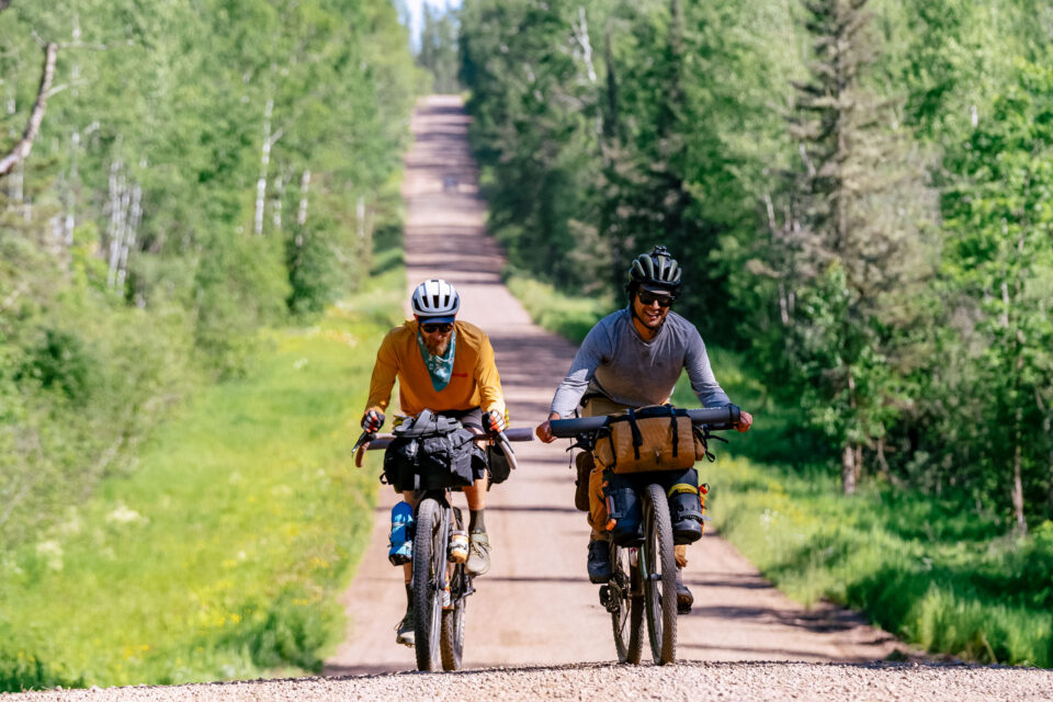 Bikepacking Rigs Straddle and Paddle