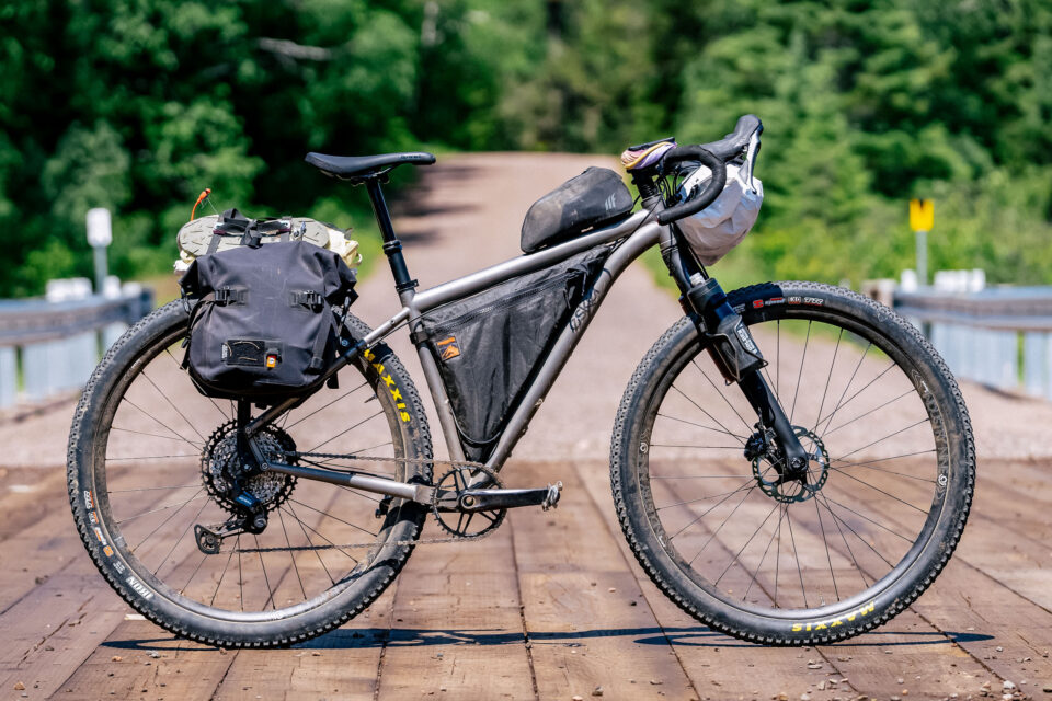 Bikepacking Rigs Straddle and Paddle