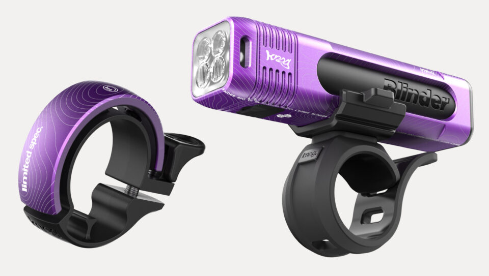 Knog Purple Light and Bell