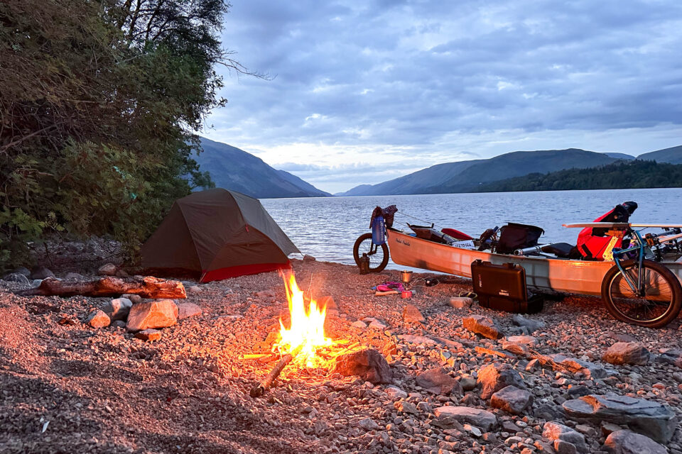 Pedal Paddle: Across Scotland in an Amphibious Bicycle Canoe?!