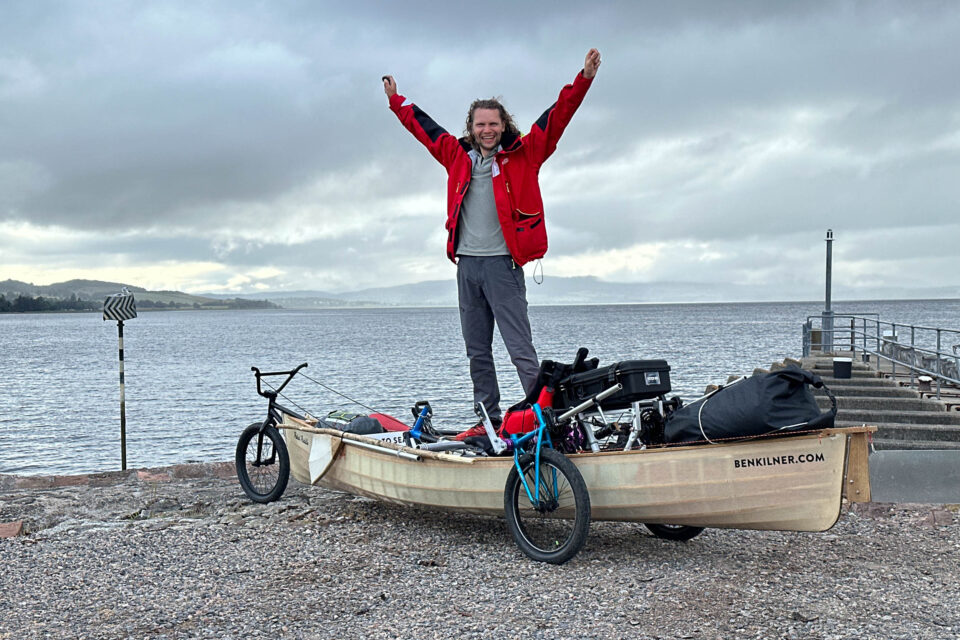 Pedal Paddle, amphibious canoe, Ben Kilner