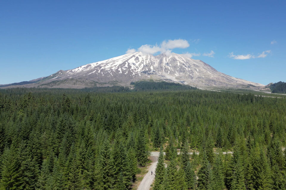Bikepacking an Active Volcano