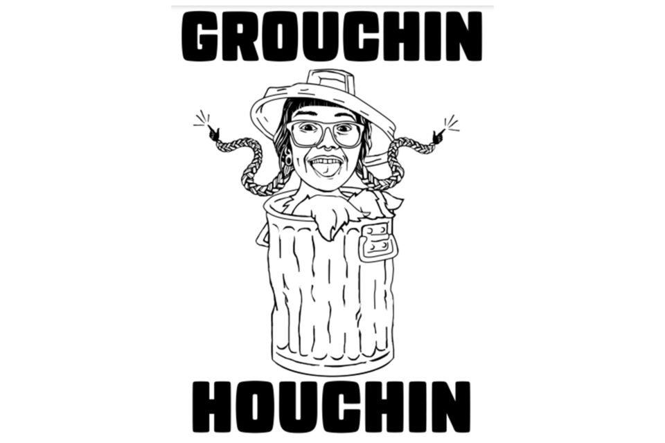 grouchin houchin t-shirt