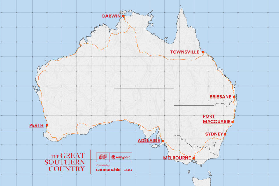 Lachlan Morton, Great Southern Country, Around Australia Record