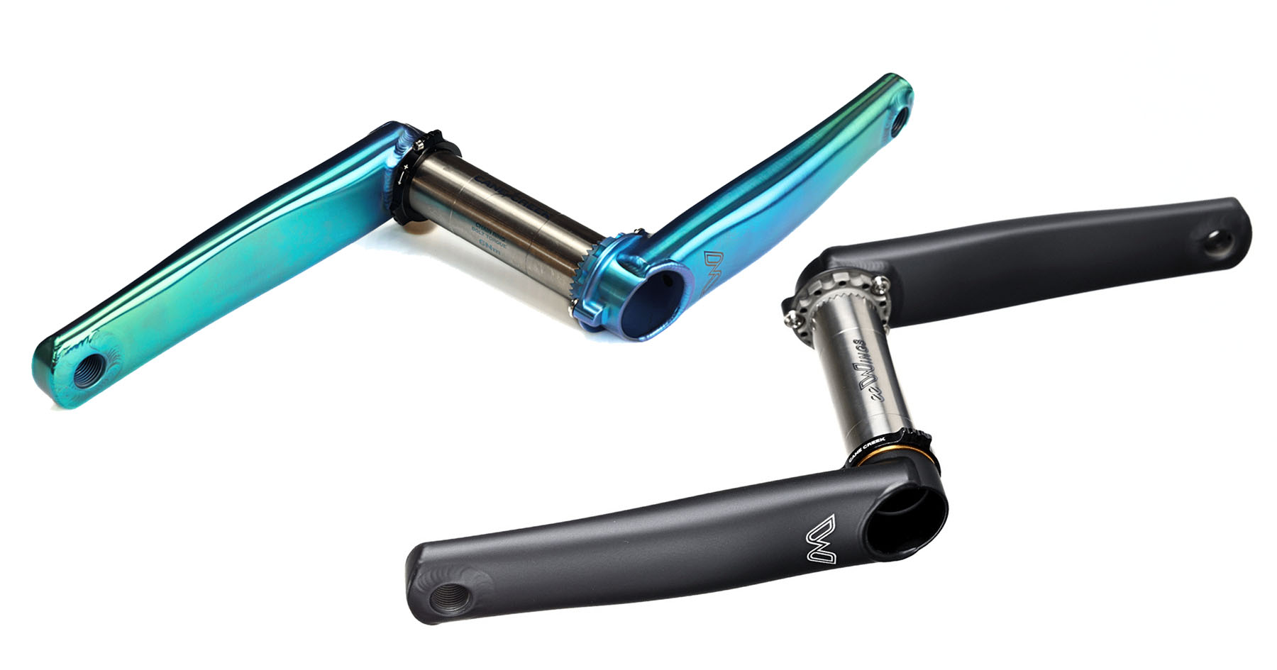 Limited Edition Cane Creek eeWings in Aegean and Matte Black