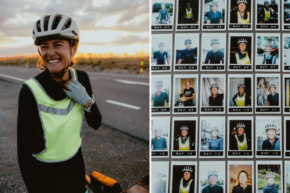 lael wilcox around the world by bike record