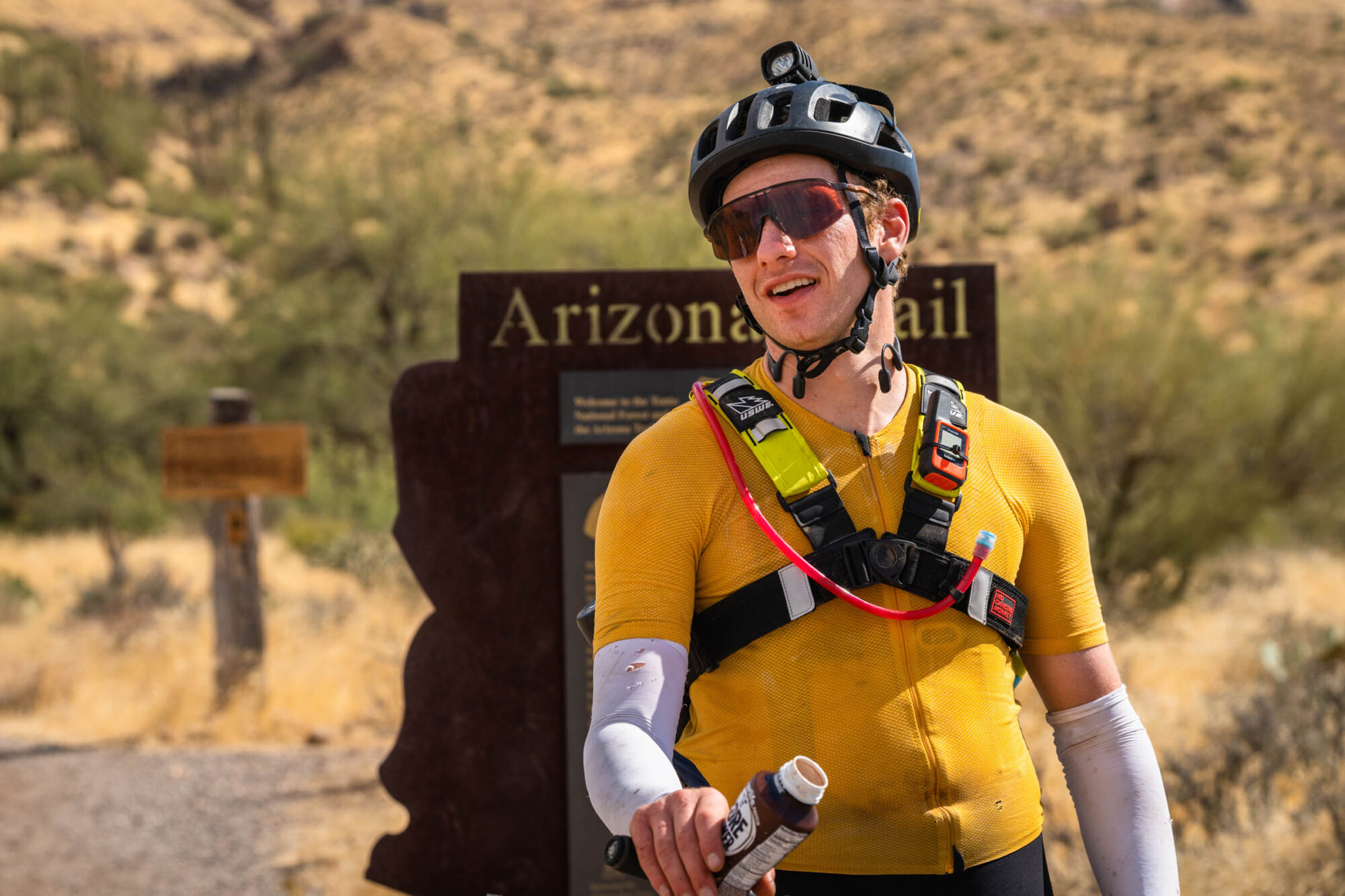 Jake Inger Winner 2024 Arizona Trail Race 300