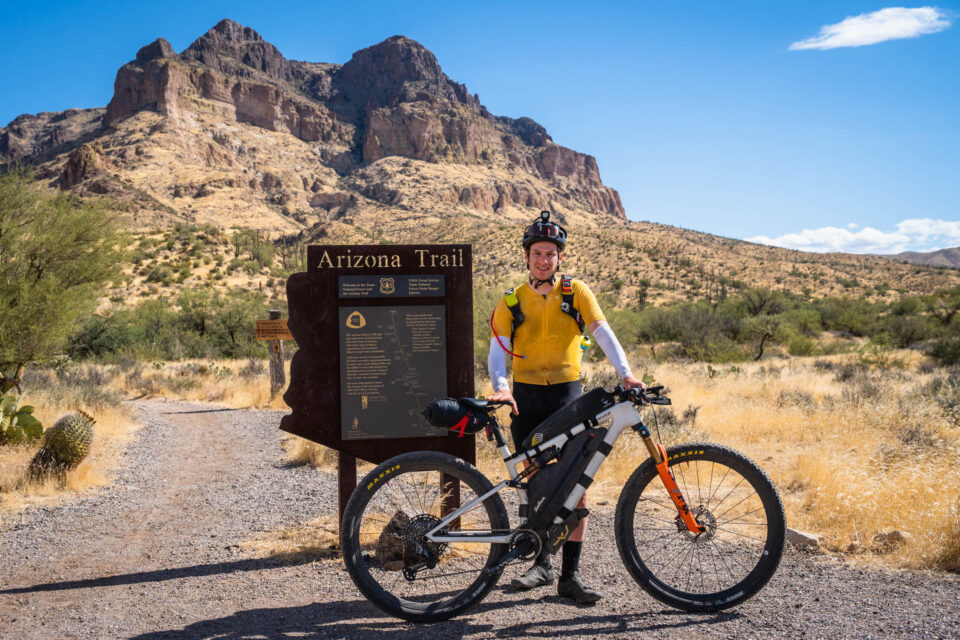 Jake Inger Winner 2024 Arizona Trail Race 300