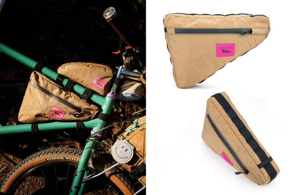 Check out the Swift Industries Giddy Up Wedge Frame Bag